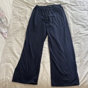 brandy melville navy sweatpants